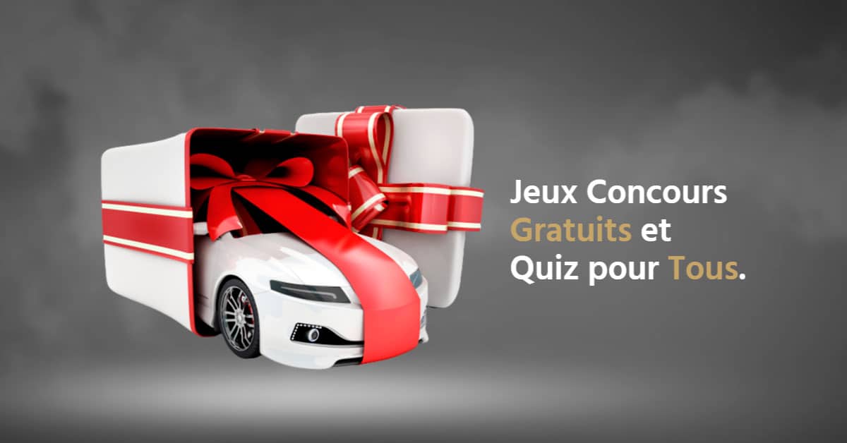 Jeux Concours Gratuits et Quiz pour Tous
