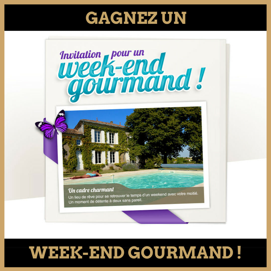 concours week end gourmand
