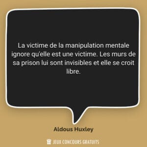 La victime de la manipulation mentale ignore qu'elle est une vic...