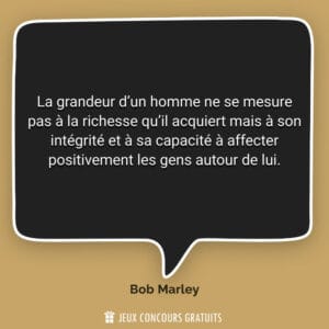 Citation Bob Marley