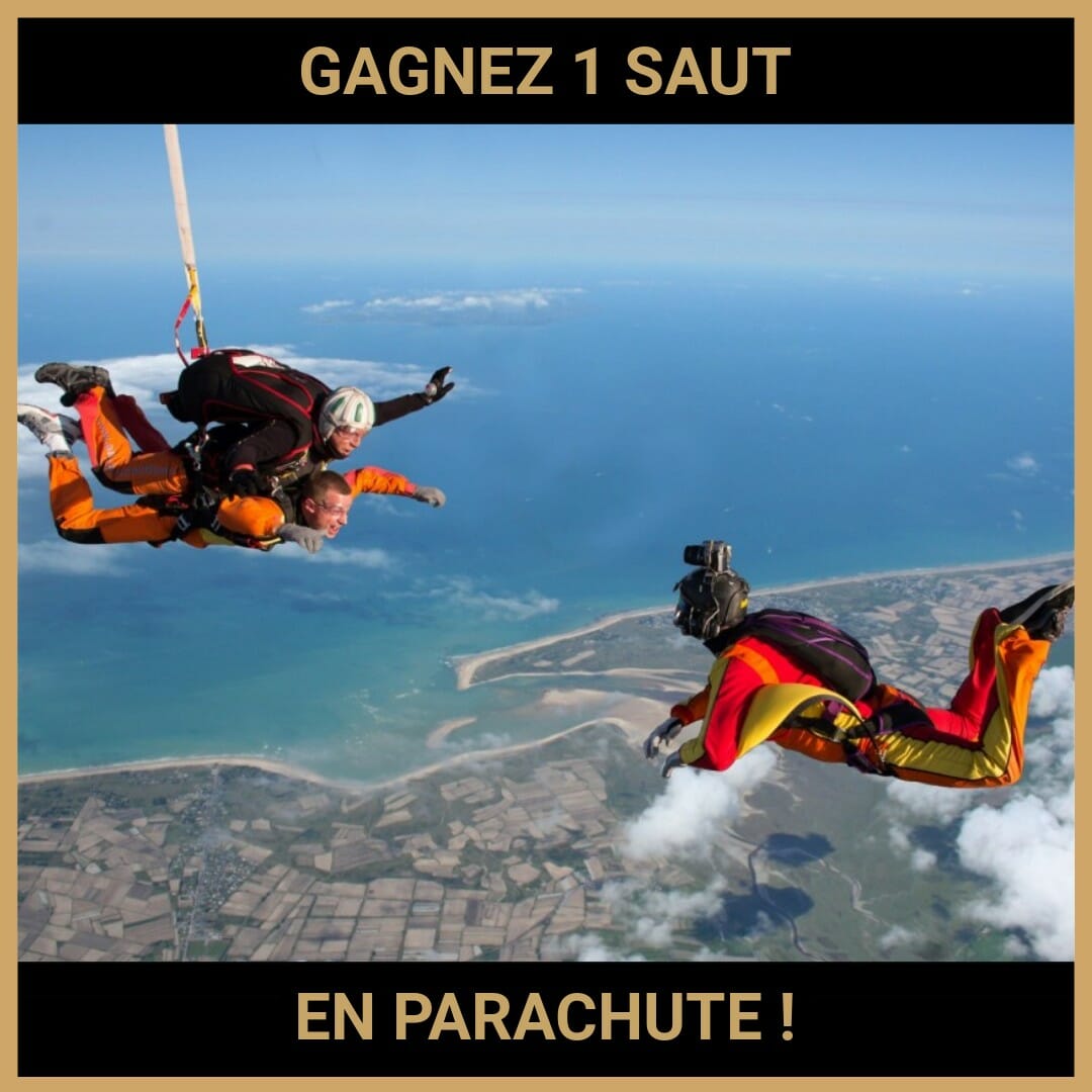 CONCOURS : GAGNEZ 1 SAUT EN PARACHUTE !