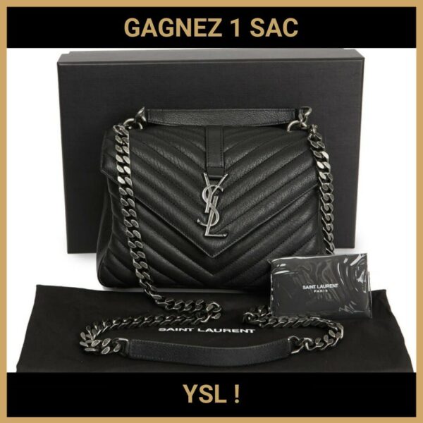 CONCOURS : GAGNEZ 1 SAC YSL !