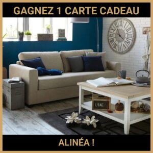 CONCOURS : GAGNEZ 1 CARTE CADEAU ALINÉA !