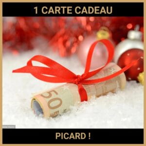 CONCOURS: GAGNEZ 1 CARTE CADEAU PICARD