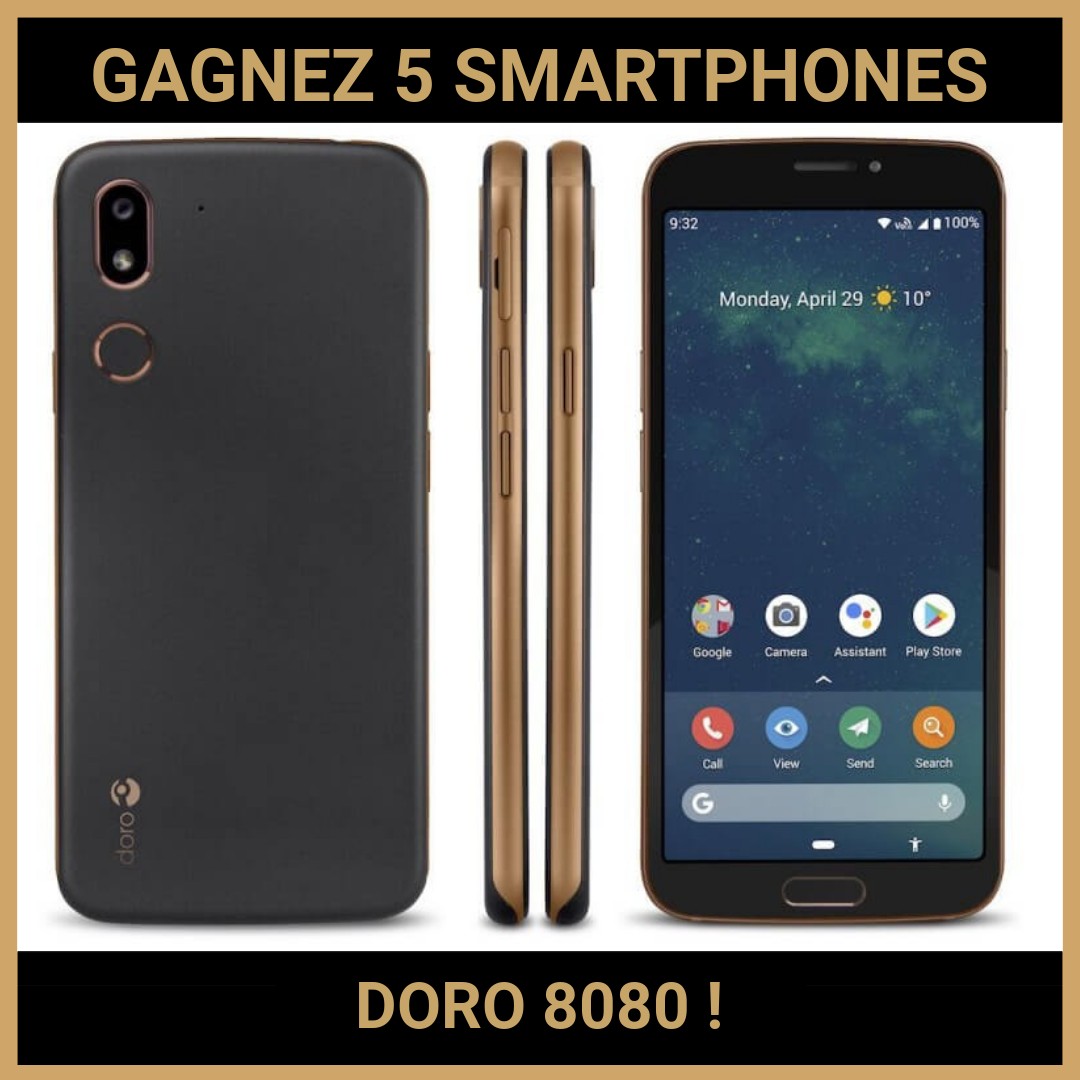 CONCOURS : GAGNEZ 5 SMARTPHONES DORO 8080 !