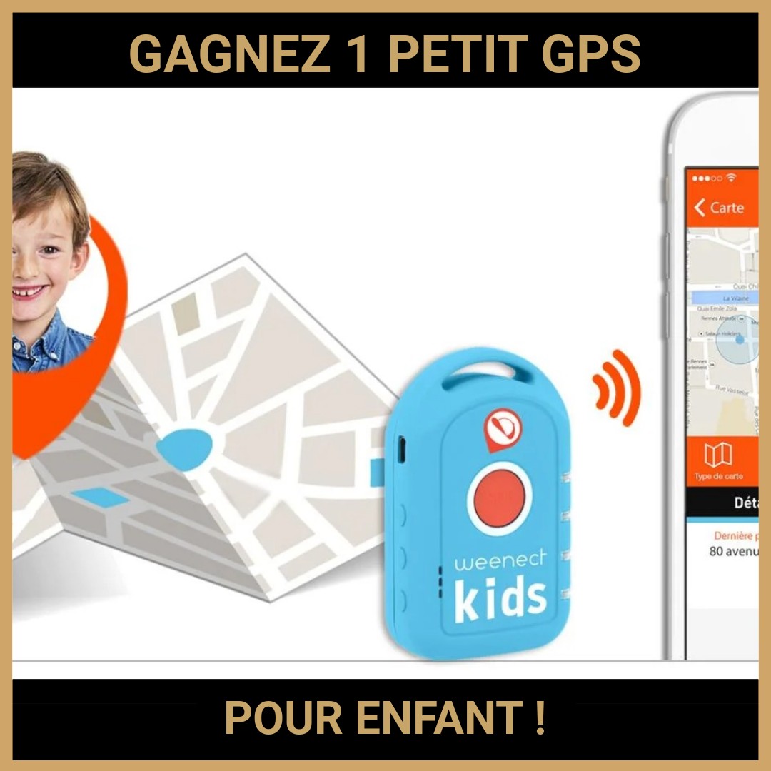CONCOURS: GAGNEZ 1 PETIT GPS POUR ENFANT !