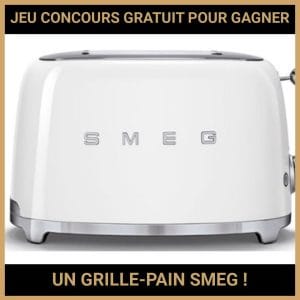 JEU CONCOURS GRATUIT POUR GAGNER UN GRILLE-PAIN SMEG !