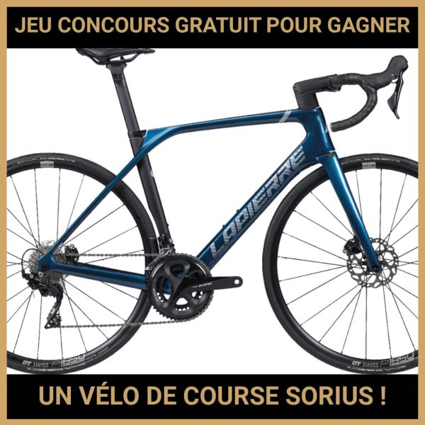 JEU CONCOURS GRATUIT POUR GAGNER UN VÉLO DE COURSE SORIUS !