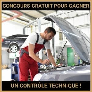 JEU CONCOURS GRATUIT POUR GAGNER UN CONTRÔLE TECHNIQUE !