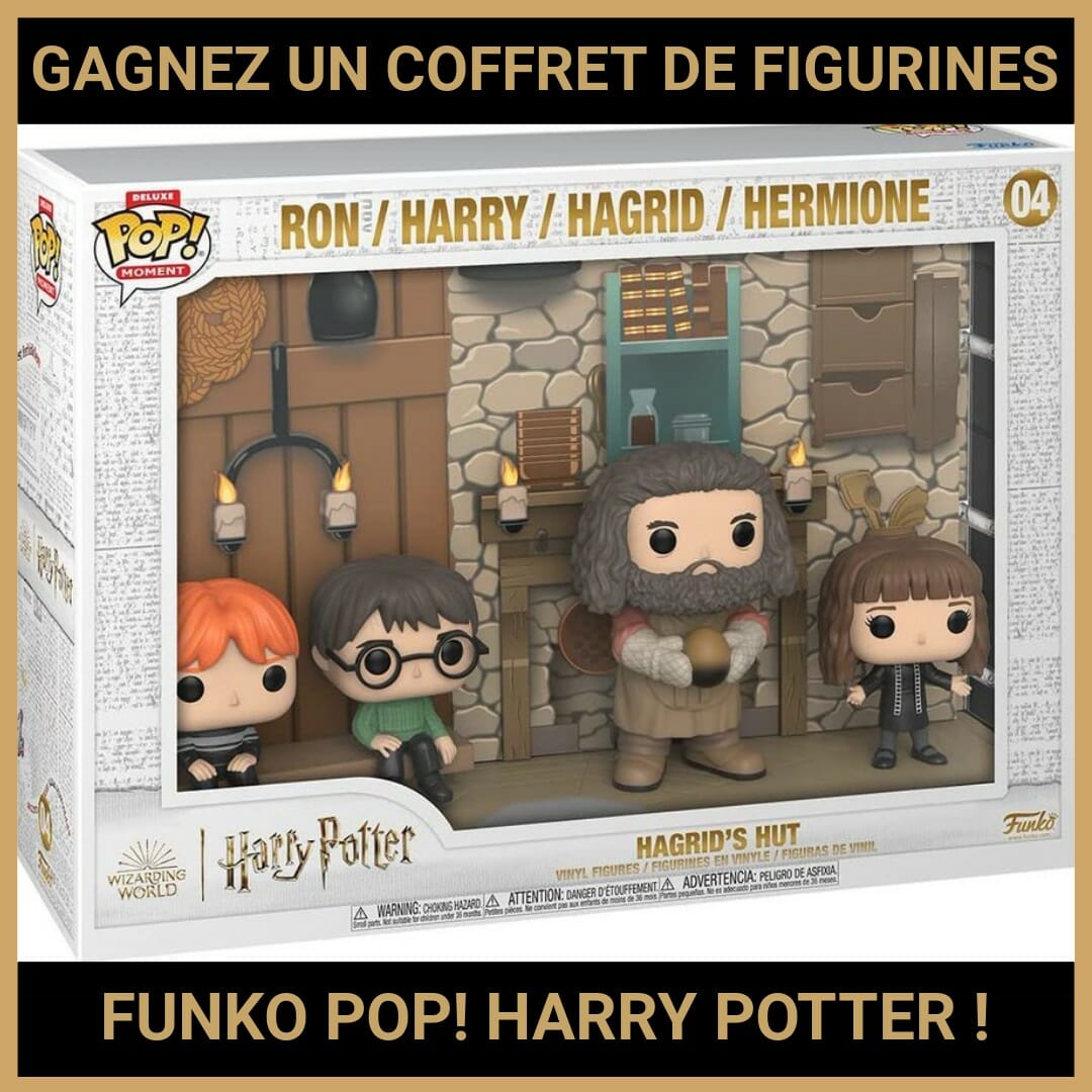 JEU CONCOURS GRATUIT POUR GAGNER UN COFFRET DE FIGURINES FUNKO POP! HARRY POTTER !