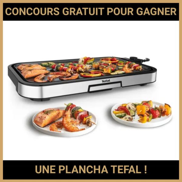 JEU CONCOURS GRATUIT POUR GAGNER UNE PLANCHA TEFAL !