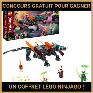 JEU CONCOURS GRATUIT POUR GAGNER UN COFFRET LEGO NINJAGO !