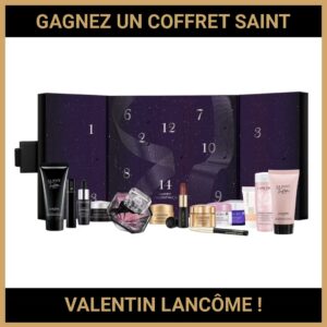 JEU CONCOURS GRATUIT POUR GAGNER UN COFFRET SAINT VALENTIN LANCÔME !