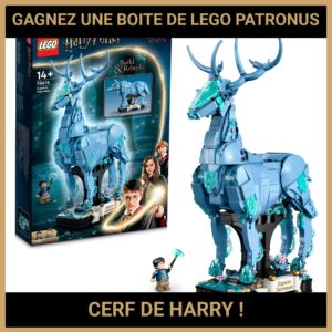 JEU CONCOURS GRATUIT POUR GAGNER UNE BOITE DE LEGO PATRONUS CERF DE HARRY !