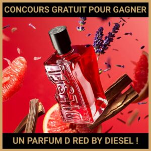 JEU CONCOURS GRATUIT POUR GAGNER UN PARFUM D RED BY DIESEL !