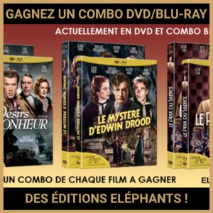 JEU CONCOURS GRATUIT POUR GAGNER UN COMBO DVD/BLU-RAY DES ÉDITIONS ELÉPHANTS !
