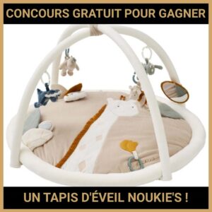 JEU CONCOURS GRATUIT POUR GAGNER UN TAPIS D'ÉVEIL NOUKIE'S  !