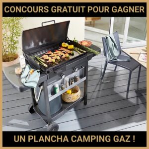 JEU CONCOURS GRATUIT POUR GAGNER UN PLANCHA CAMPING GAZ !