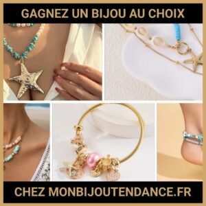 JEU CONCOURS GRATUIT POUR GAGNER UN BIJOU AU CHOIX !